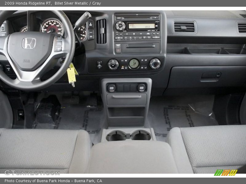 Dashboard of 2009 Ridgeline RT