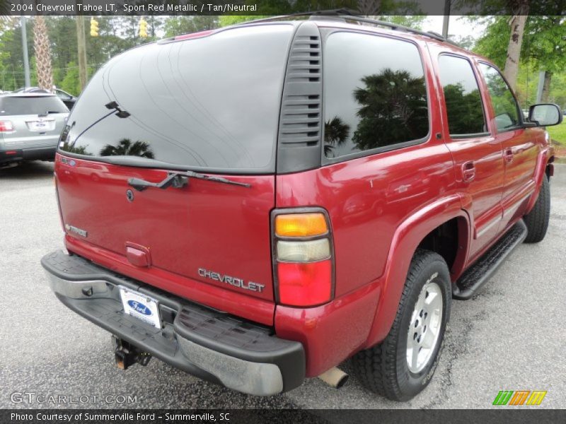 Sport Red Metallic / Tan/Neutral 2004 Chevrolet Tahoe LT