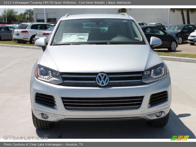 Cool Silver Metallic / Black Anthracite 2013 Volkswagen Touareg VR6 FSI Sport 4XMotion