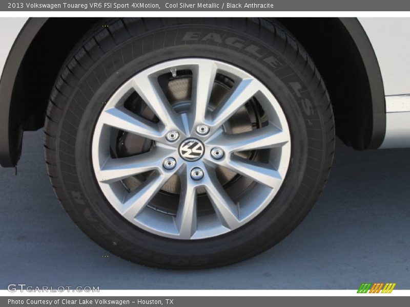 Cool Silver Metallic / Black Anthracite 2013 Volkswagen Touareg VR6 FSI Sport 4XMotion