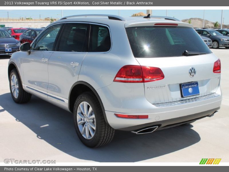 Cool Silver Metallic / Black Anthracite 2013 Volkswagen Touareg VR6 FSI Sport 4XMotion