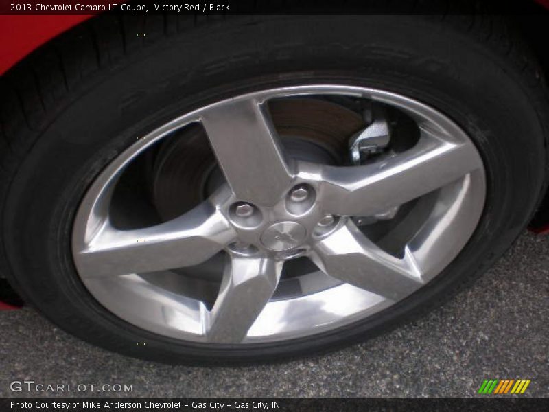 Victory Red / Black 2013 Chevrolet Camaro LT Coupe