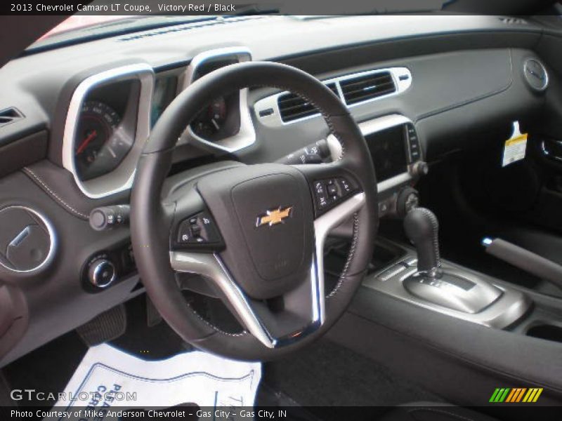 Victory Red / Black 2013 Chevrolet Camaro LT Coupe