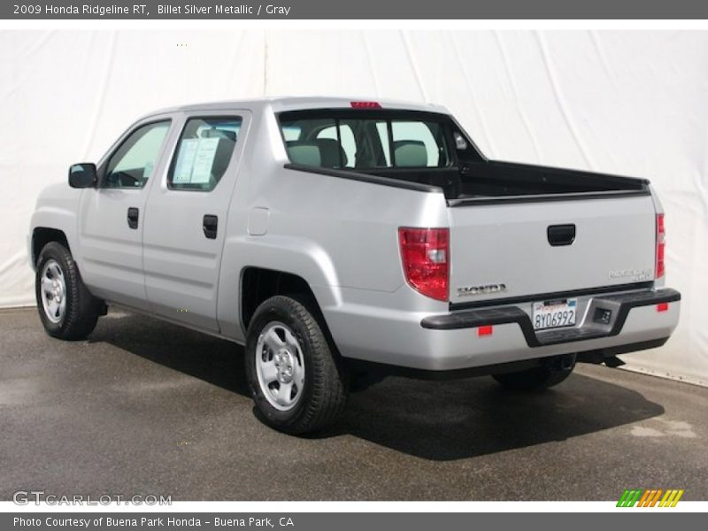 Billet Silver Metallic / Gray 2009 Honda Ridgeline RT