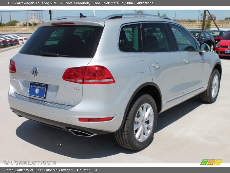 Cool Silver Metallic / Black Anthracite 2013 Volkswagen Touareg VR6 FSI Sport 4XMotion