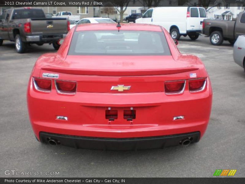 Victory Red / Black 2013 Chevrolet Camaro LT Coupe