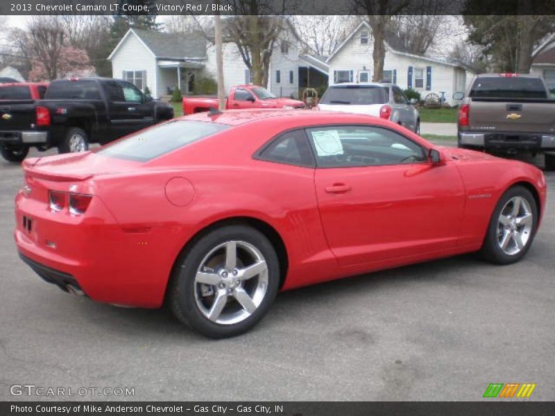 Victory Red / Black 2013 Chevrolet Camaro LT Coupe