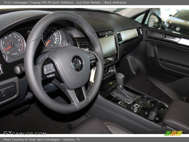 Cool Silver Metallic / Black Anthracite 2013 Volkswagen Touareg VR6 FSI Sport 4XMotion