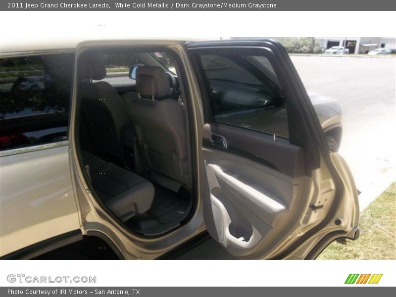 White Gold Metallic / Dark Graystone/Medium Graystone 2011 Jeep Grand Cherokee Laredo