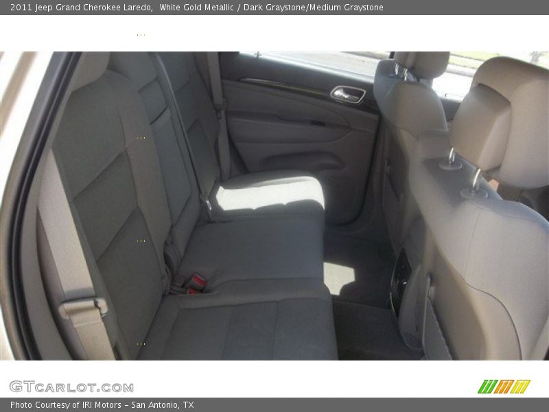White Gold Metallic / Dark Graystone/Medium Graystone 2011 Jeep Grand Cherokee Laredo