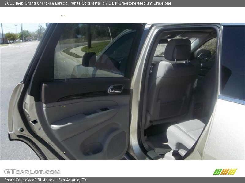 White Gold Metallic / Dark Graystone/Medium Graystone 2011 Jeep Grand Cherokee Laredo
