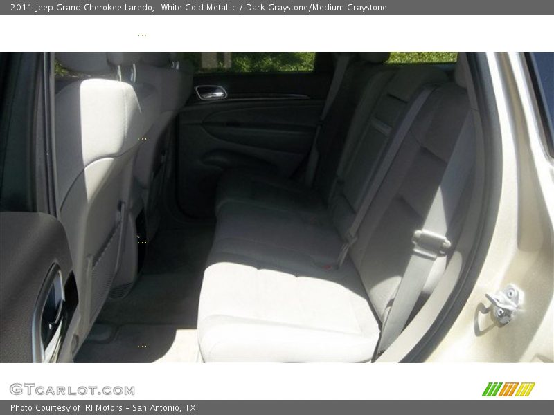 White Gold Metallic / Dark Graystone/Medium Graystone 2011 Jeep Grand Cherokee Laredo