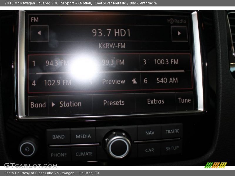 Cool Silver Metallic / Black Anthracite 2013 Volkswagen Touareg VR6 FSI Sport 4XMotion