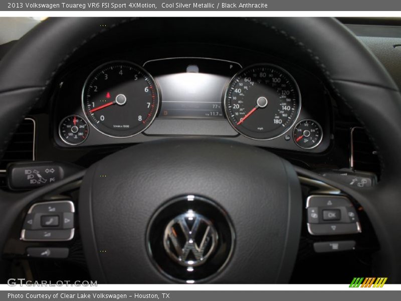 Cool Silver Metallic / Black Anthracite 2013 Volkswagen Touareg VR6 FSI Sport 4XMotion