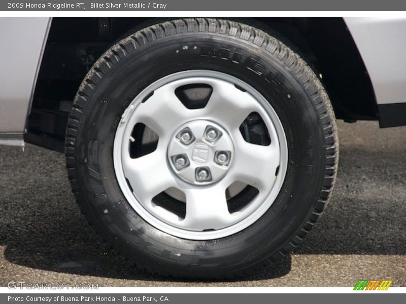 Billet Silver Metallic / Gray 2009 Honda Ridgeline RT