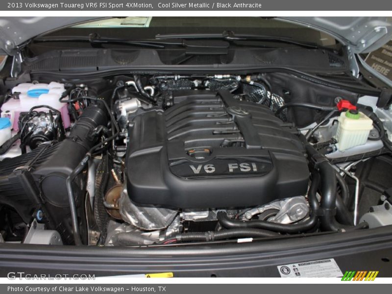 Cool Silver Metallic / Black Anthracite 2013 Volkswagen Touareg VR6 FSI Sport 4XMotion