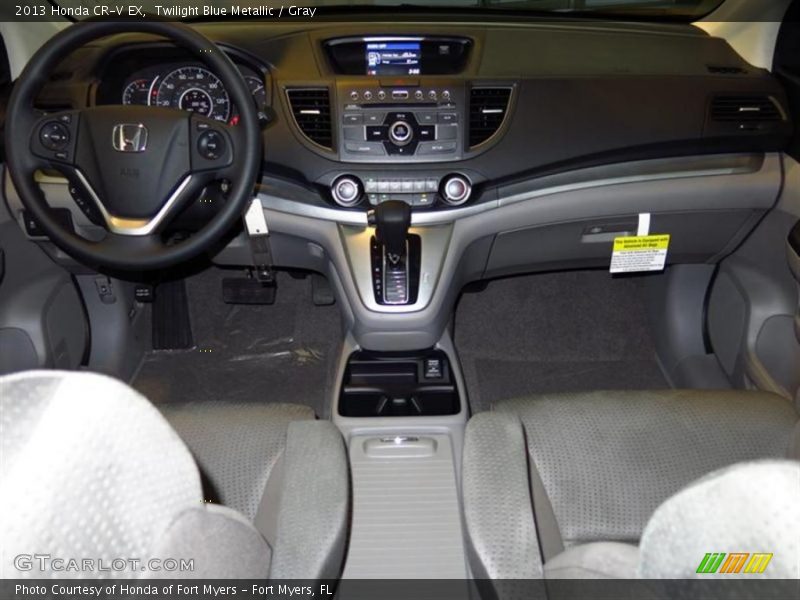Twilight Blue Metallic / Gray 2013 Honda CR-V EX