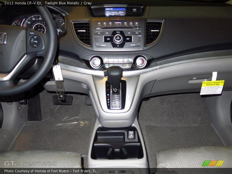 Twilight Blue Metallic / Gray 2013 Honda CR-V EX