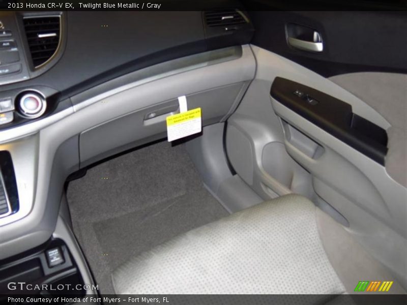 Twilight Blue Metallic / Gray 2013 Honda CR-V EX