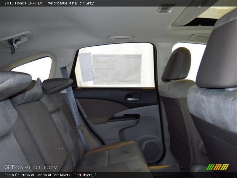 Twilight Blue Metallic / Gray 2013 Honda CR-V EX