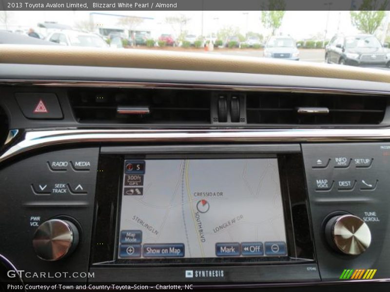 Blizzard White Pearl / Almond 2013 Toyota Avalon Limited
