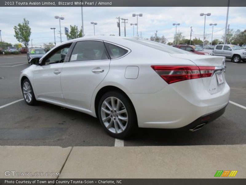 Blizzard White Pearl / Almond 2013 Toyota Avalon Limited