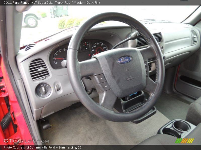  2011 Ranger XLT SuperCab Steering Wheel