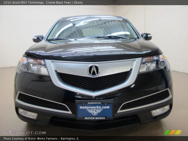 Crystal Black Pearl / Ebony 2010 Acura MDX Technology