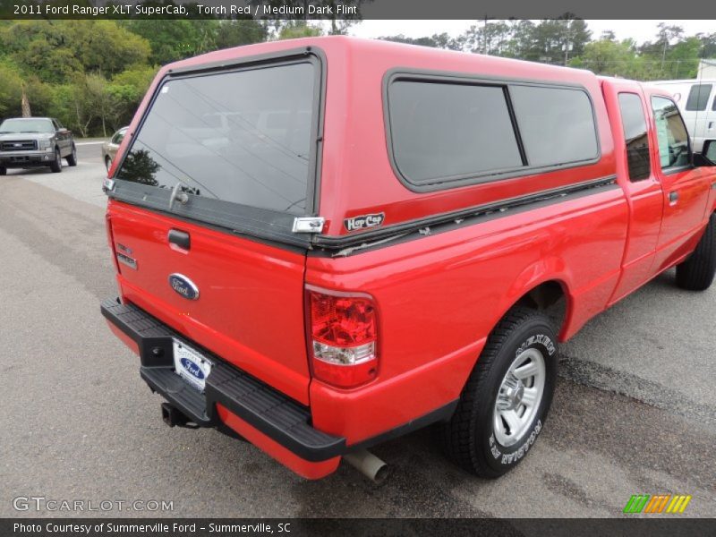 Torch Red / Medium Dark Flint 2011 Ford Ranger XLT SuperCab