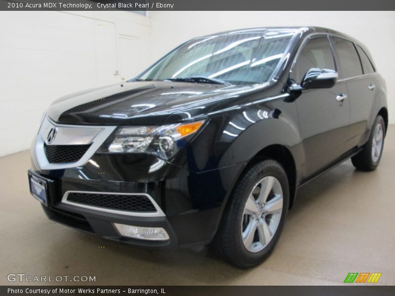 Crystal Black Pearl / Ebony 2010 Acura MDX Technology