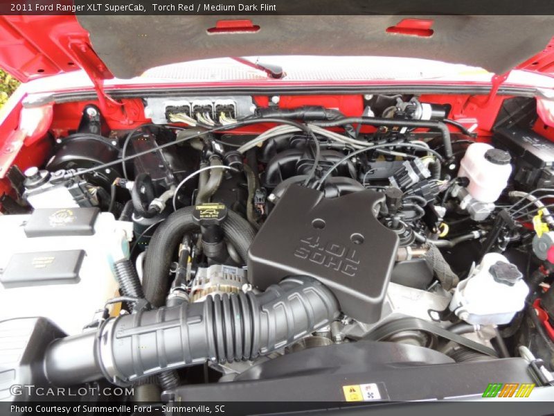  2011 Ranger XLT SuperCab Engine - 4.0 Liter OHV 12-Valve V6