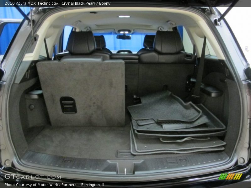 Crystal Black Pearl / Ebony 2010 Acura MDX Technology