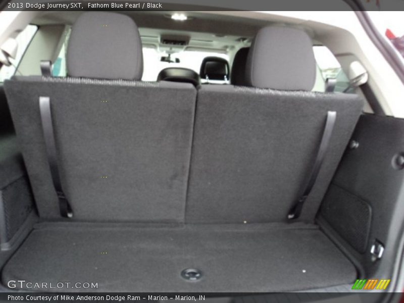 Fathom Blue Pearl / Black 2013 Dodge Journey SXT