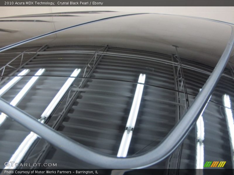 Crystal Black Pearl / Ebony 2010 Acura MDX Technology