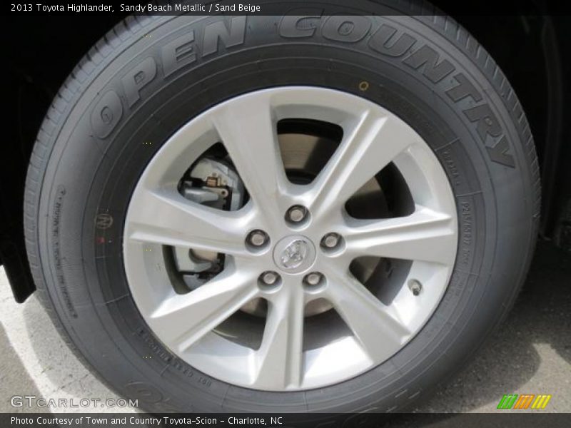  2013 Highlander  Wheel