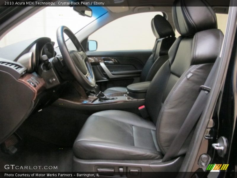 Crystal Black Pearl / Ebony 2010 Acura MDX Technology