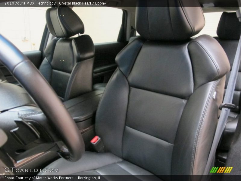 Crystal Black Pearl / Ebony 2010 Acura MDX Technology
