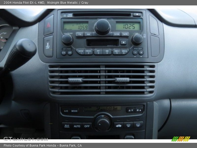 Controls of 2004 Pilot EX-L 4WD