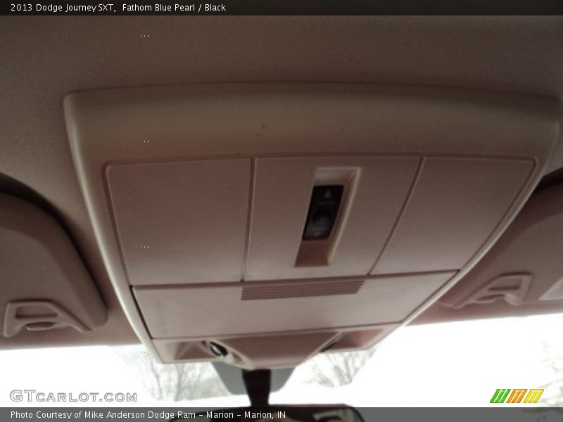 Fathom Blue Pearl / Black 2013 Dodge Journey SXT