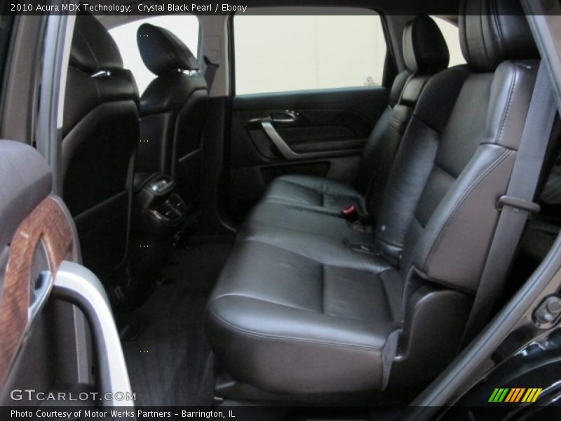 Crystal Black Pearl / Ebony 2010 Acura MDX Technology