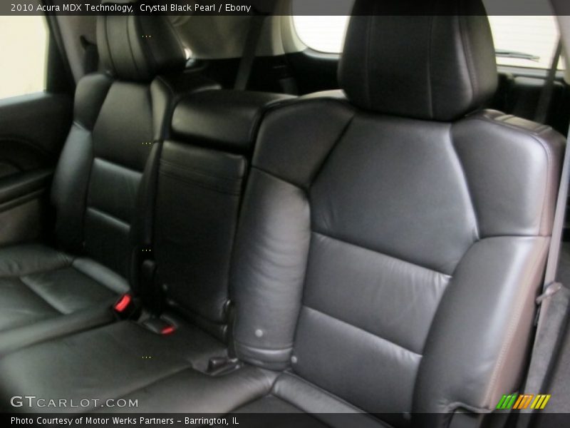 Crystal Black Pearl / Ebony 2010 Acura MDX Technology