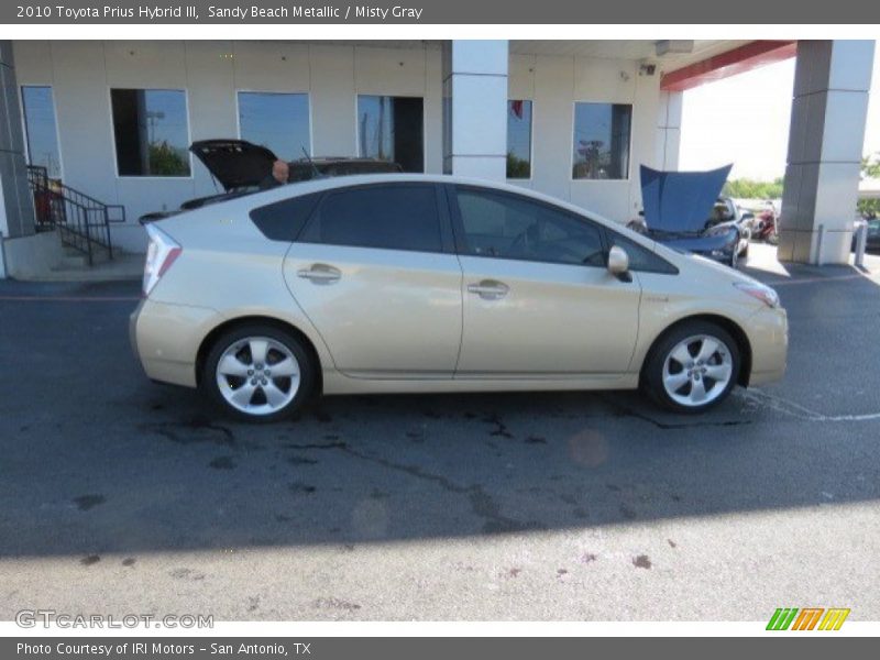 Sandy Beach Metallic / Misty Gray 2010 Toyota Prius Hybrid III