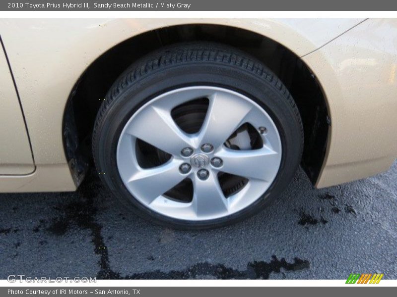 Sandy Beach Metallic / Misty Gray 2010 Toyota Prius Hybrid III