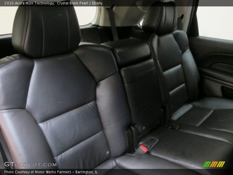 Crystal Black Pearl / Ebony 2010 Acura MDX Technology