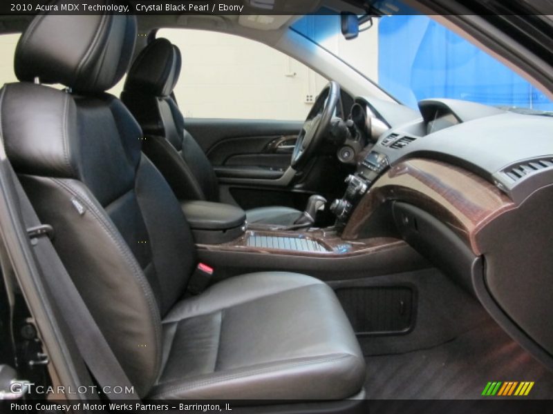 Crystal Black Pearl / Ebony 2010 Acura MDX Technology
