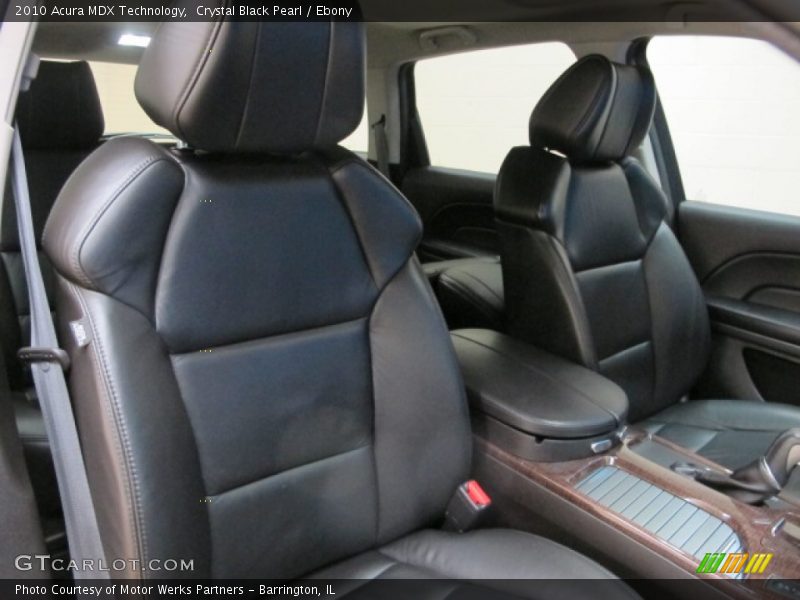 Crystal Black Pearl / Ebony 2010 Acura MDX Technology