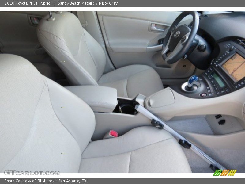 Sandy Beach Metallic / Misty Gray 2010 Toyota Prius Hybrid III