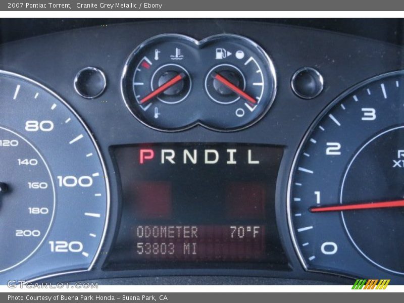 Granite Grey Metallic / Ebony 2007 Pontiac Torrent