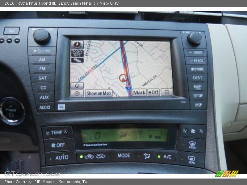 Sandy Beach Metallic / Misty Gray 2010 Toyota Prius Hybrid III