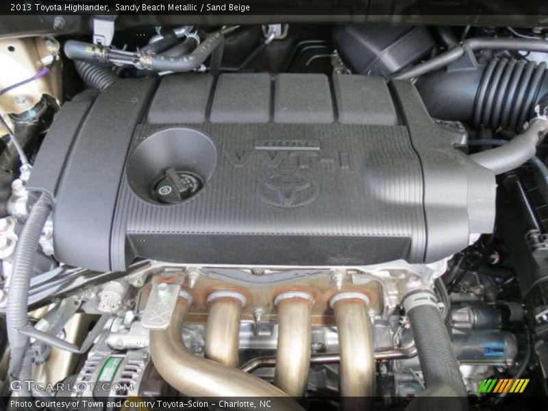  2013 Highlander  Engine - 2.7 Liter DOHC 16-Valve Dual VVT-i 4 Cylinder